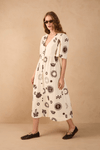 Vestido Midi Estampa Sol Rio