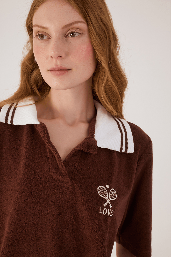 Camisa Bordado Tennis Club