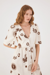 Vestido Midi Estampa Sol Rio