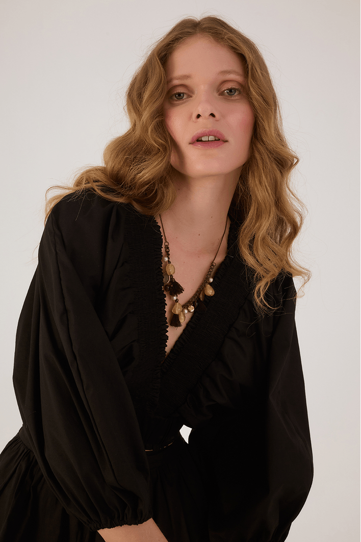 Blusa Algodão Pala Lastex