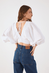 Blusa Algodão Pala Lastex