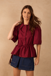 Camisa Algodão Renda