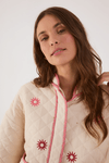 Casaco Matelasse Bordado