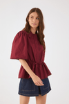 Camisa Algodão Renda