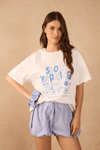 T-shirt Silk Slow Morning Maria Chady