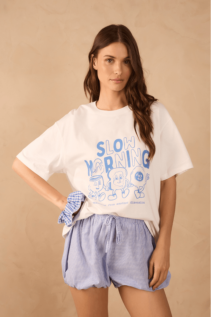 T-shirt Silk Slow Morning Maria Chady