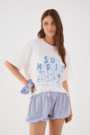 T-shirt Silk Slow Morning Maria Chady