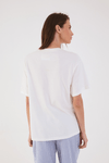 T-shirt Silk Life Happens Maria Chady