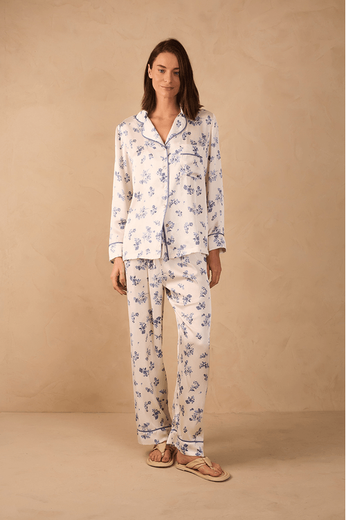 Pijama Longo Estampa Liberty Maria Chady