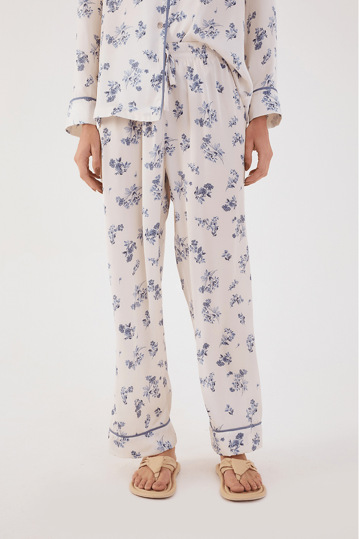 Pijama Longo Estampa Liberty Maria Chady