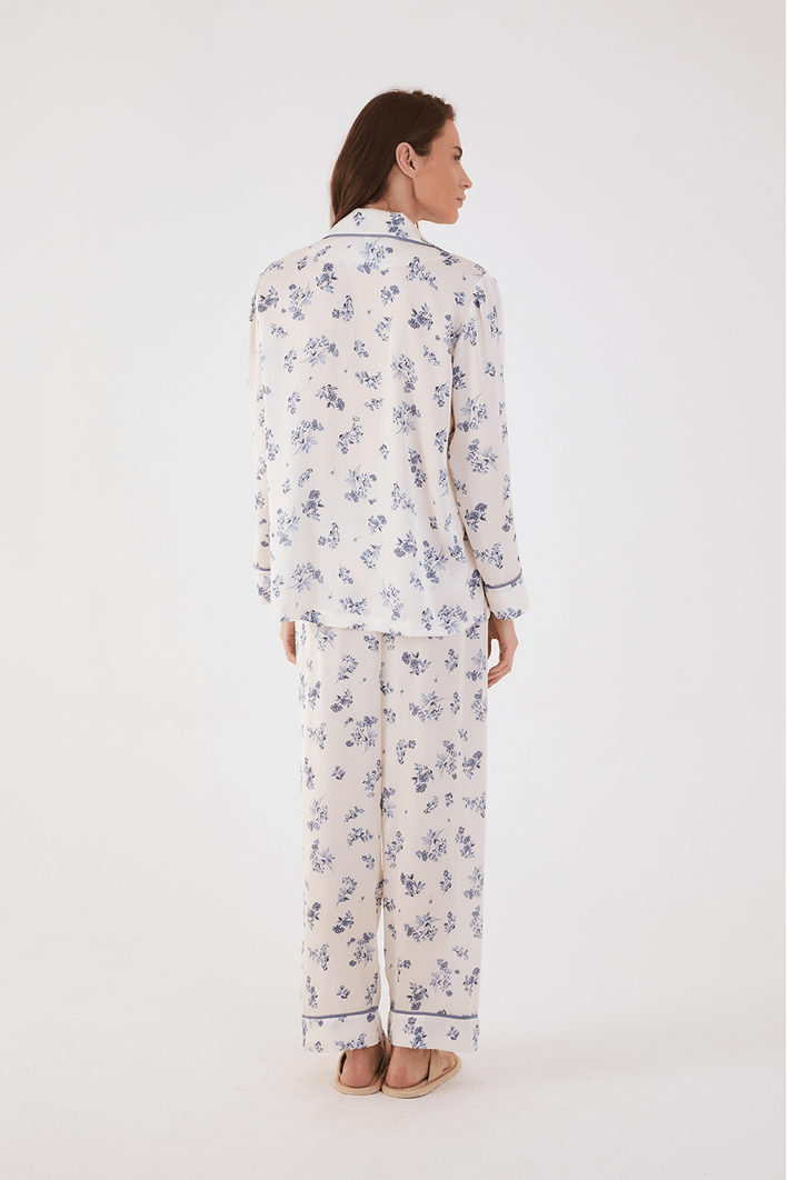 Pijama Longo Estampa Liberty Maria Chady