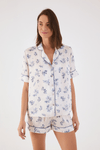 Pijama Curto Estampa Liberty Maria Chady