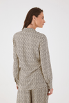 Camisa Crepe Estampa Ipanema