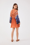 Vestido Lurex Estampa Maré Alta