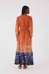Vestido Cropped Lurex Estampa Maré Alta