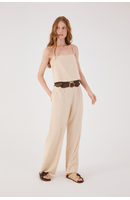 Calça Linho Pregas