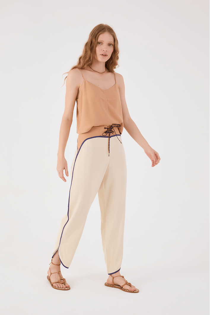 Calça Cadarço Cós