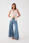 Calça Jeans Cós Pespontado