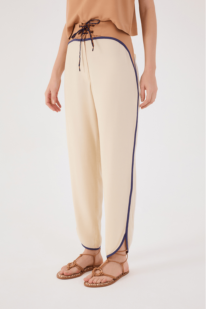 Calça Cadarço Cós