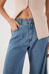 Calça Jeans Cós Pespontado
