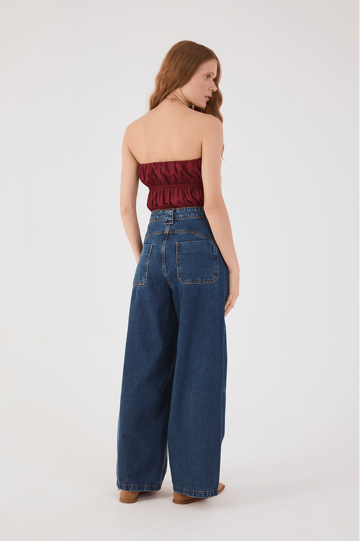 Calça Jeans Regulagem Cós
