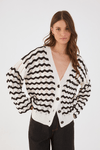 Casaco Tricot Ondas