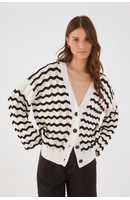 Casaco Tricot Ondas