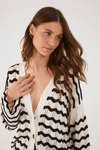 Casaco Tricot Ondas
