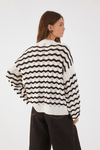 Casaco Tricot Ondas