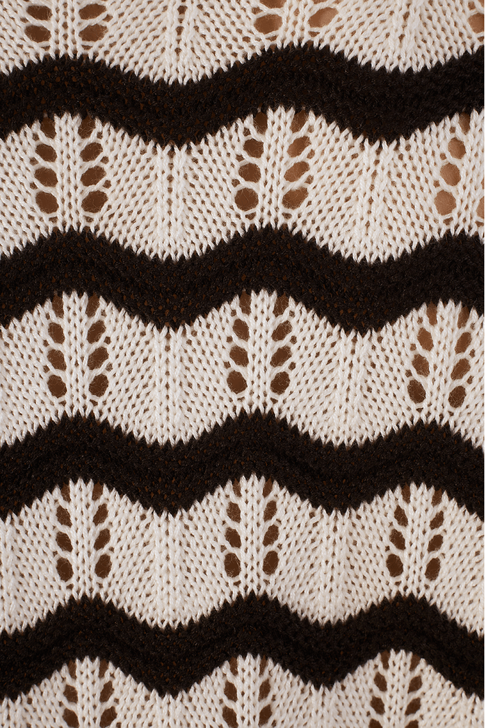 Casaco Tricot Ondas