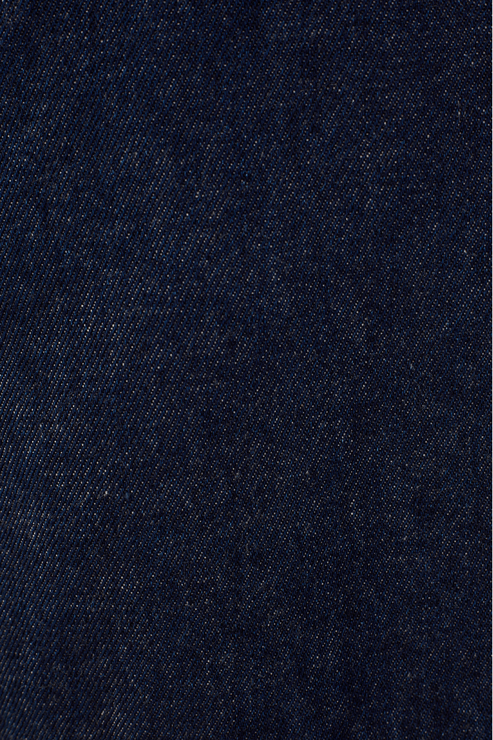 Saia Jeans Prega Botões