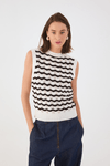 Colete Tricot Ondas