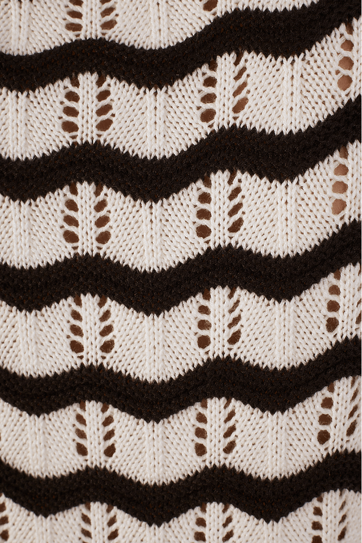 Colete Tricot Ondas