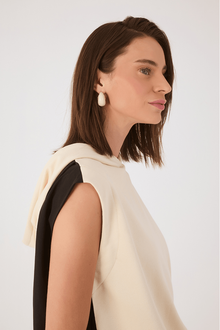 Blusa Moletom Com Nylon