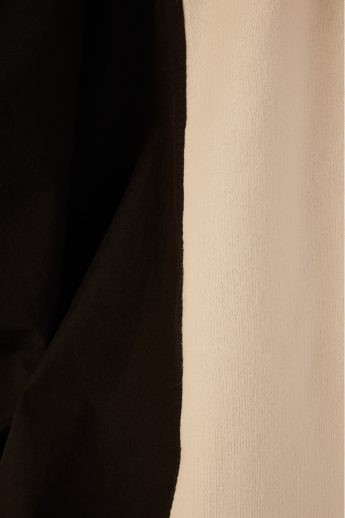 Blusa Moletom Com Nylon