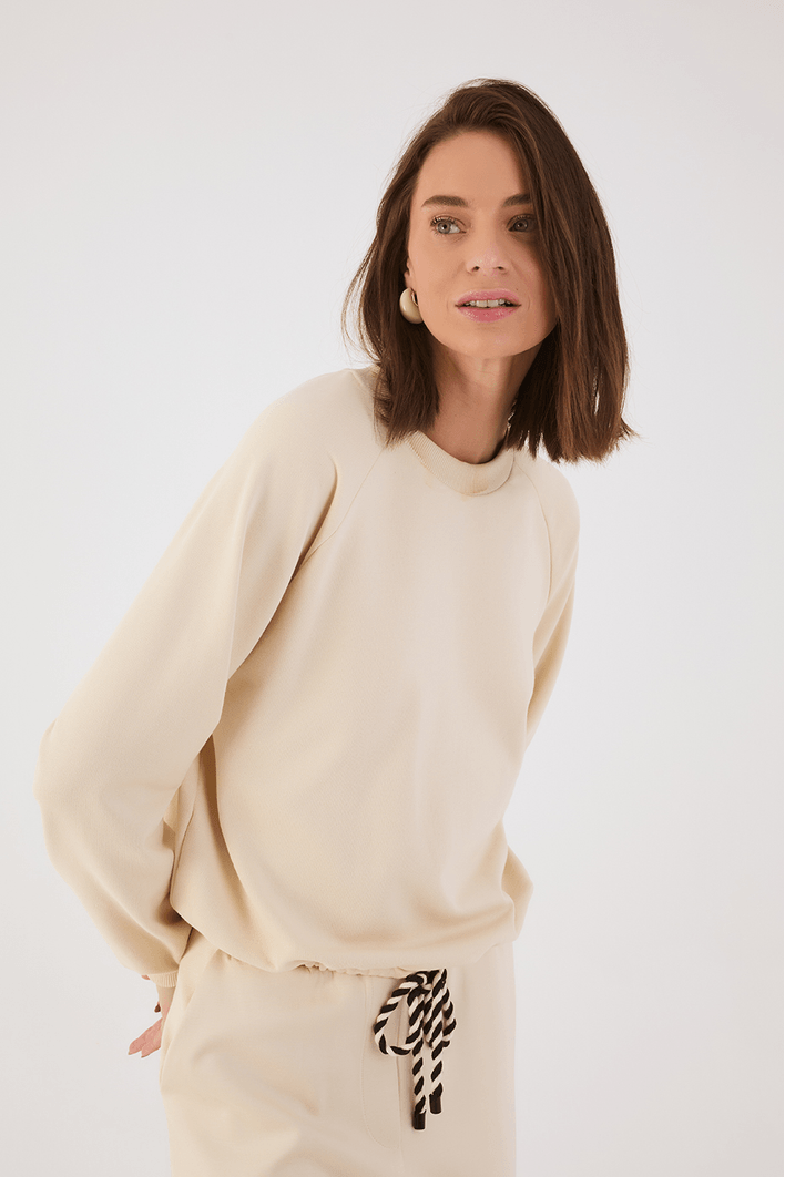 Blusa Moletom Com Alto Relevo