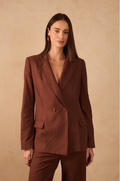 Blazer Risca de Giz