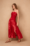Vestido Cropped Estampa Orquidário