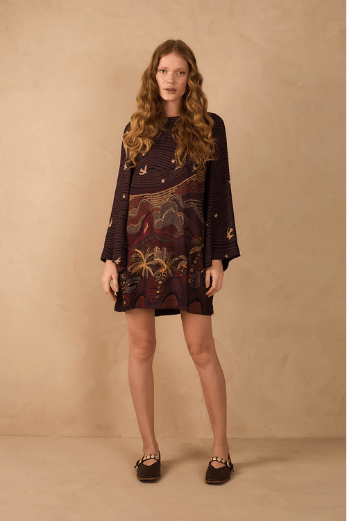 Vestido Estampa Cena Carioca