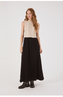Vestido Malha Com Tricot