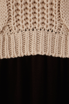 Vestido Malha Com Tricot