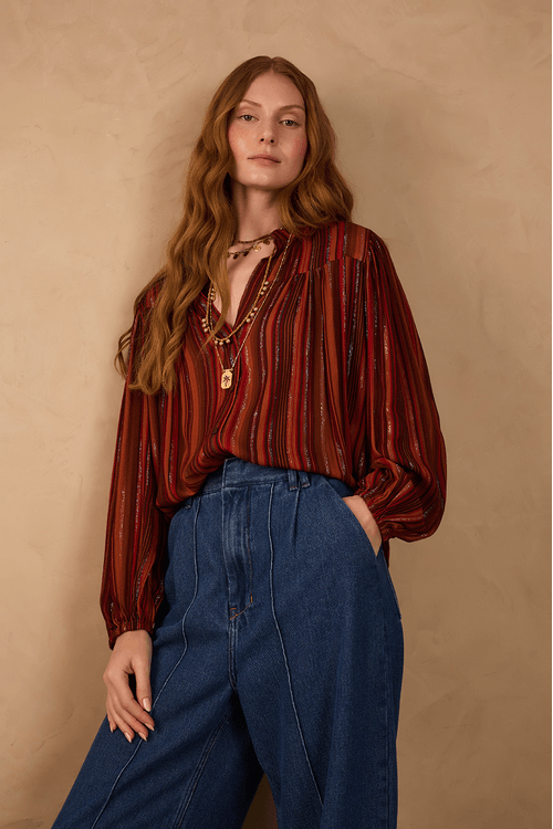 Bata Lurex Estampa Refúgio