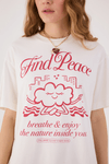 T-shirt Silk Find Peace
