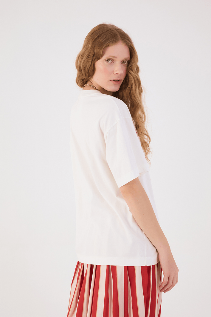 T-shirt Silk Find Peace
