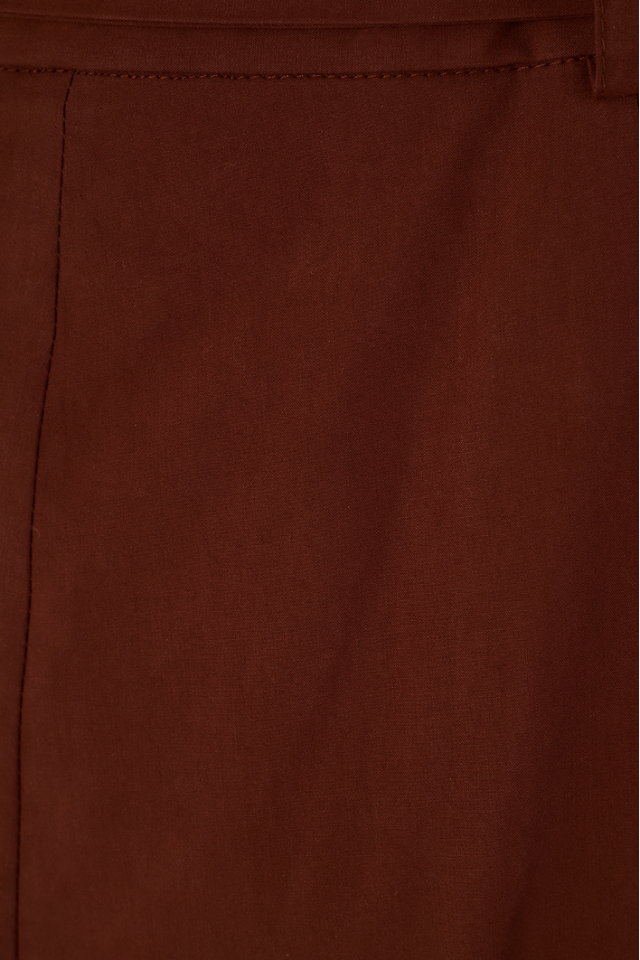 Saia Cropped Algodão Transpassado