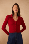 Blusa Tricot Canelada