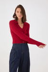 Blusa Tricot Canelada