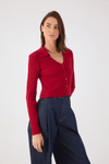 Blusa Tricot Canelada
