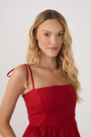 Blusa Algodao Alcinha Amarraçao