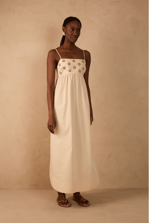 Vestido Cropped Bordado